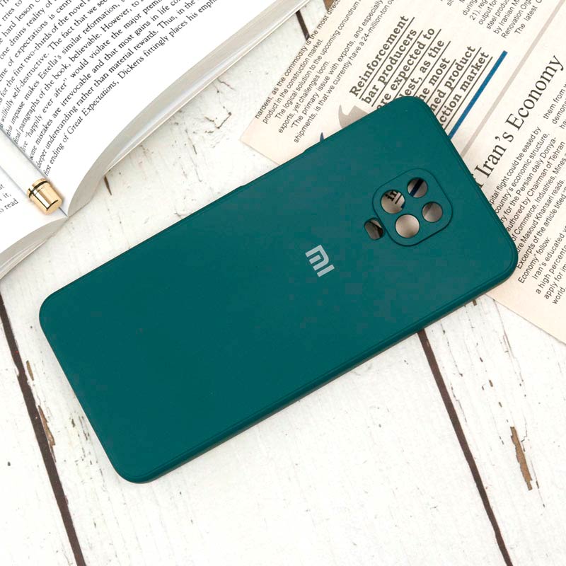 قاب سیلیکونی زیربسته شیائومی Redmi Note 9s / Redmi Note 9 Pro محافظ لنزدار