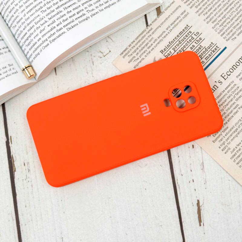 قاب سیلیکونی زیربسته شیائومی Redmi Note 9s / Redmi Note 9 Pro محافظ لنزدار