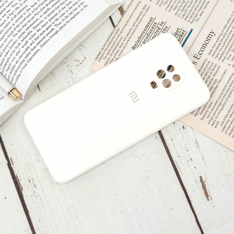 قاب سیلیکونی زیربسته شیائومی Redmi Note 9s / Redmi Note 9 Pro محافظ لنزدار