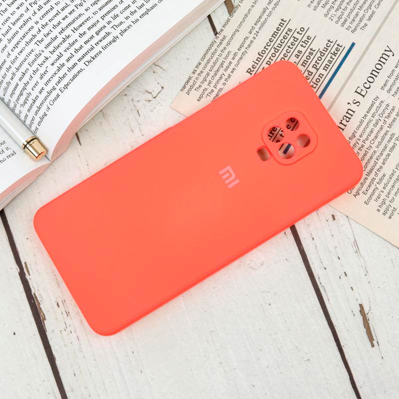 قاب سیلیکونی زیربسته شیائومی Redmi Note 9s / Redmi Note 9 Pro محافظ لنزدار