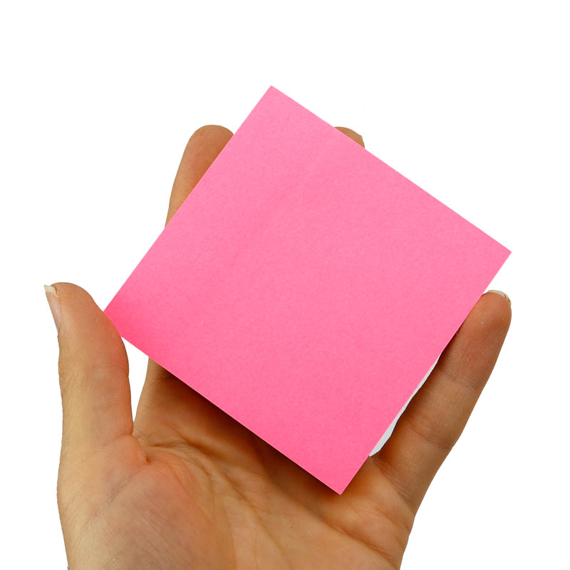 کاغذ یادداشت چسب دار Sticky Note GS-04 8*8cm بسته 12 عددی