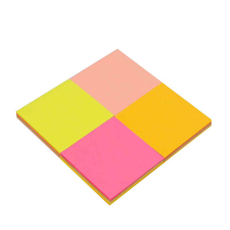 کاغذ یادداشت چسب دار Sticky Note GS-04 8*8cm بسته 12 عددی