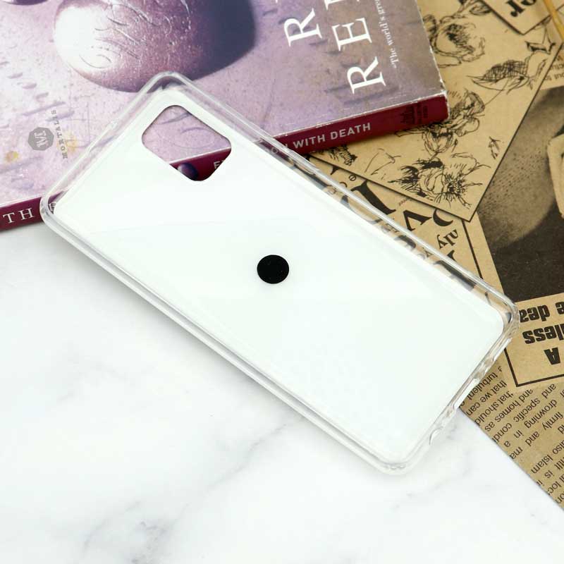 قاب سوپر IMD گلدلاین + هولدر نگین دار Samsung A31