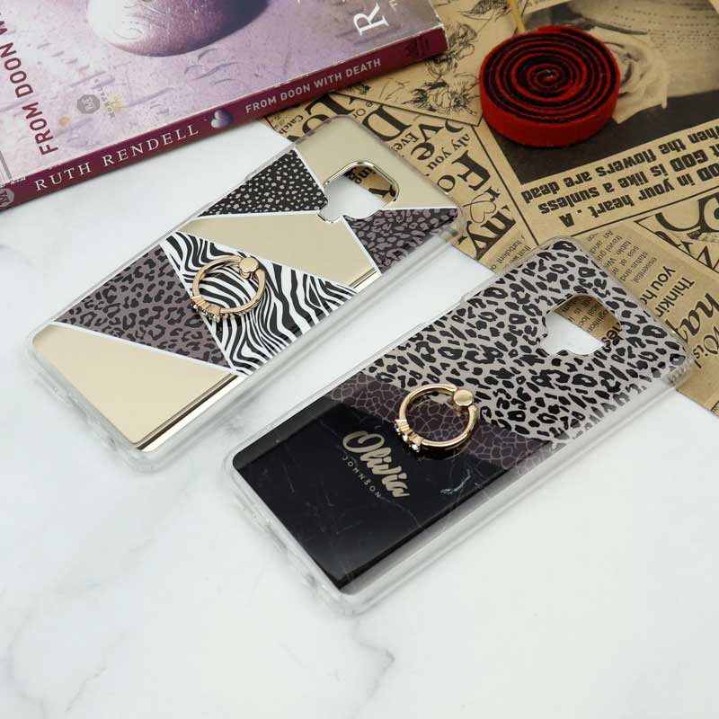 قاب سوپر IMD گلدلاین + هولدر نگین دار Xiaomi Redmi Note 9s / Note 9 Pro