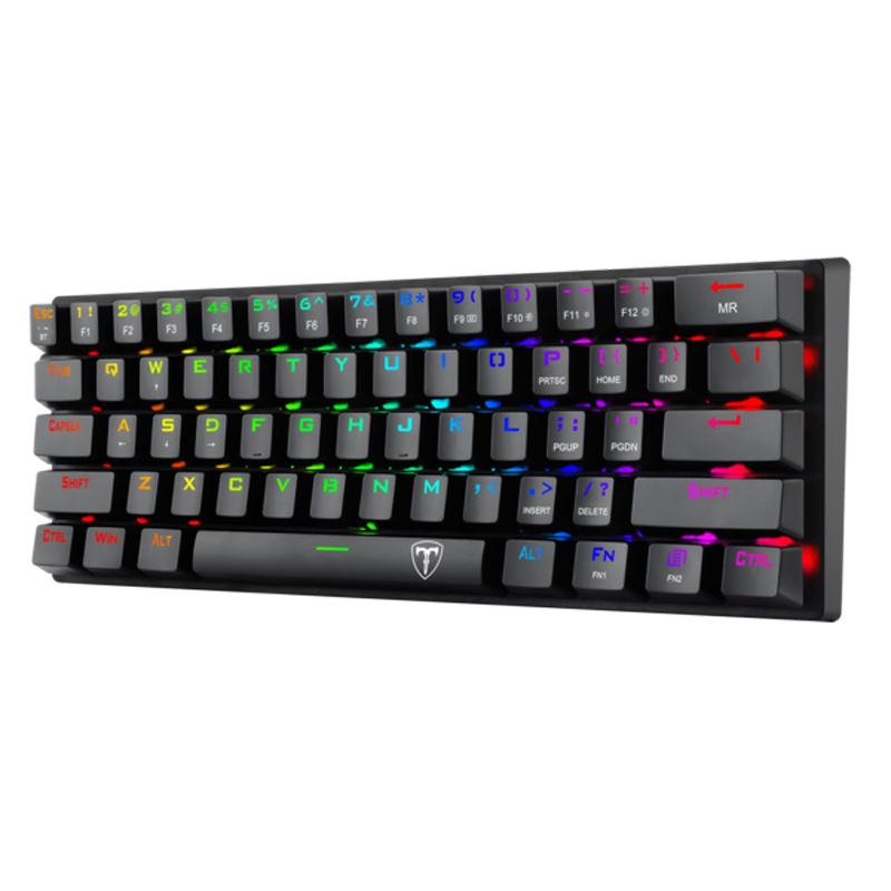 کیبورد بی سیم گیمینگ T-DAGGER VERDE T-TGK317