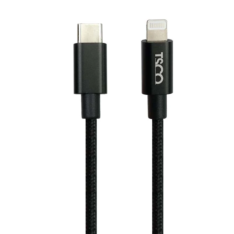 کابل تبدیل فست شارژ TSCO TC PD200 Type-C to Lightning 2.4A 1.5m