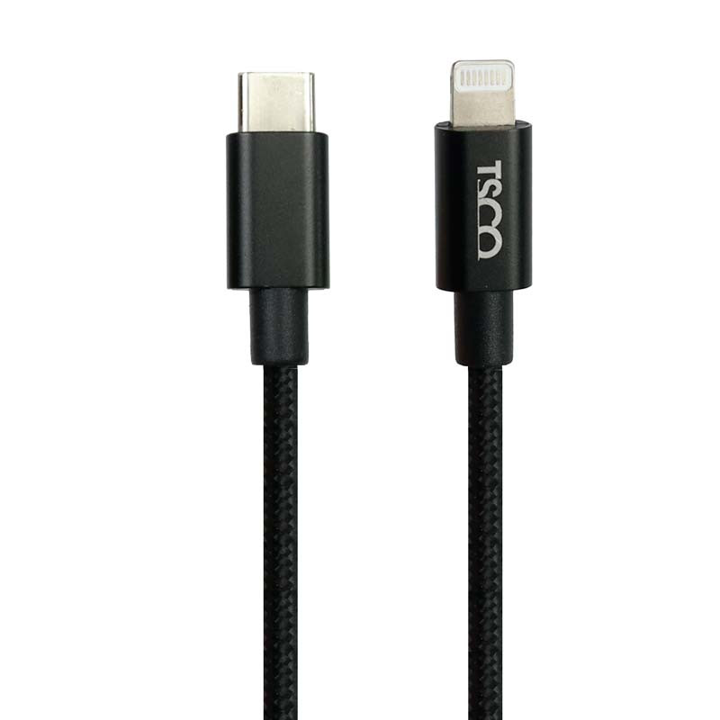 کابل تبدیل فست شارژ TSCO TC PD200 Type-C to Lightning 2.4A 1.5m