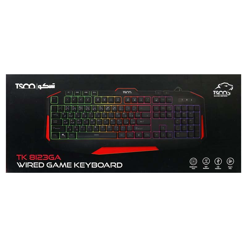 کیبورد گیمینگ تسکو TK 8123GA