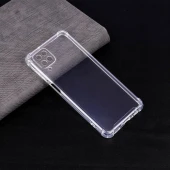 قاب ژله ای ضربه گیر بی رنگ محافظ لنزدار Samsung Galaxy A12