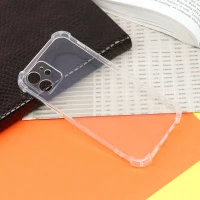 قاب ژله ای ضربه گیر بی رنگ محافظ لنزدار iPhone 12