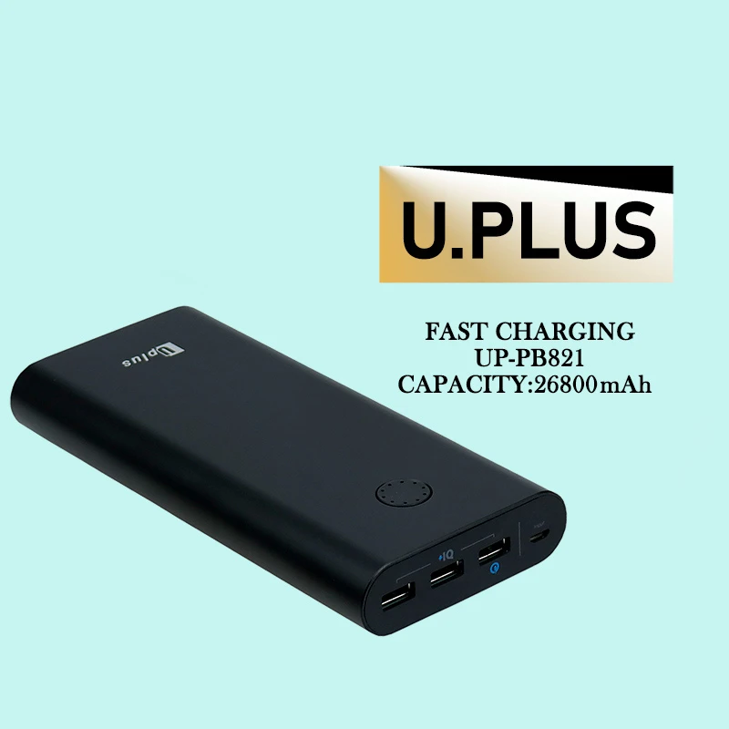 پاوربانک فست شارژ 26000 یو پلاس Uplus UP-PB821 PD QC2.0