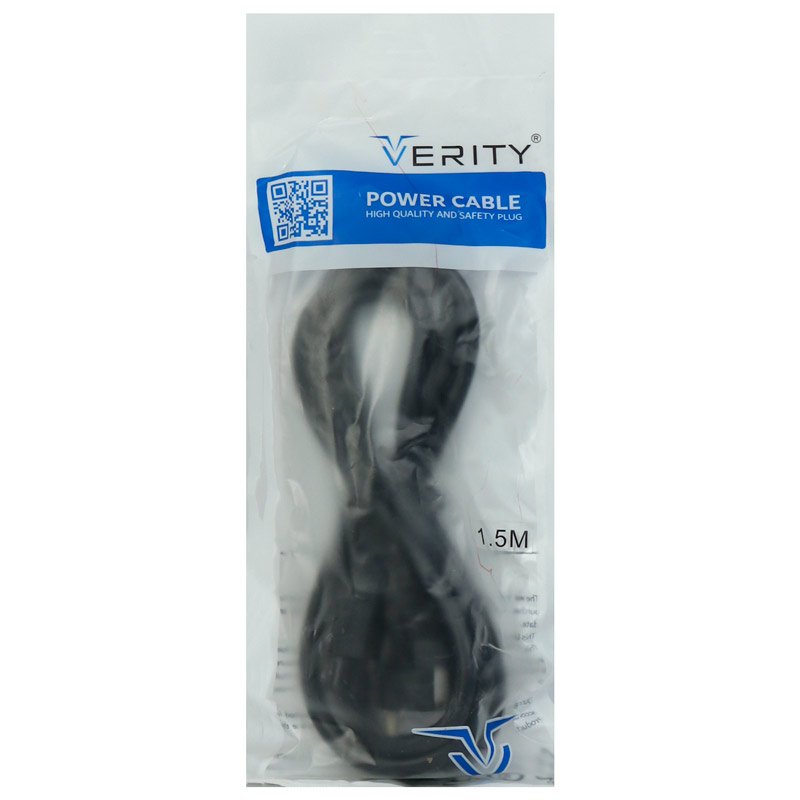 کابل برق لپ تاپ Verity 1.5m