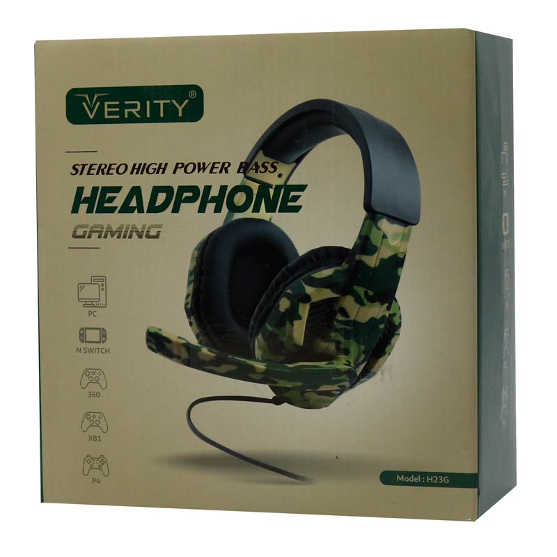 هدست گیمینگ سیم دار Verity H23G