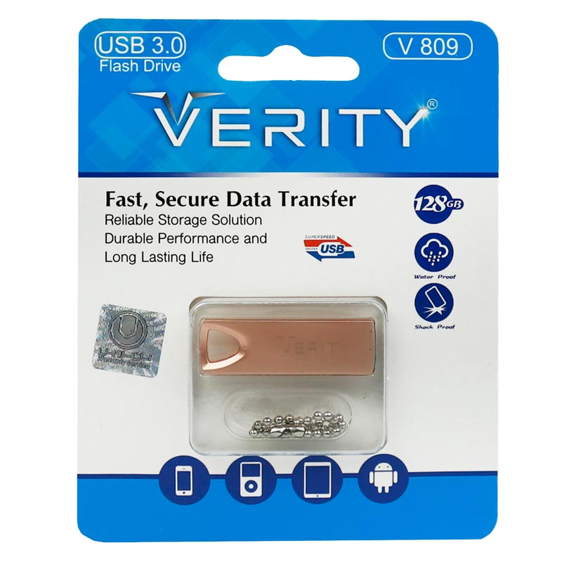 فلش 128 گیگ وریتی Verity V809 USB3.0