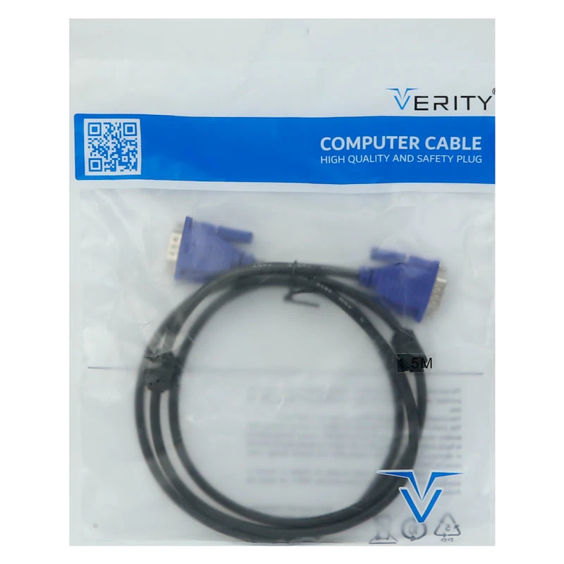 کابل VGA وریتی Verity طول 1.5 متر