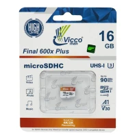 رم میکرو 16 گیگ ویکومن ViccoMan Final 600x Plus U3 A1 V30 C10 90MB/s