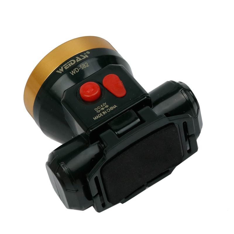 چراغ قوه پیشانی هدلایت شارژی Weidasi WD-582