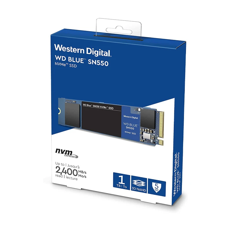 حافظه SSD وسترن دیجیتال Western Digital Blue SN550 1TB M.2