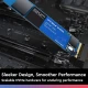 حافظه SSD وسترن دیجیتال Western Digital Blue SN550 1TB M.2