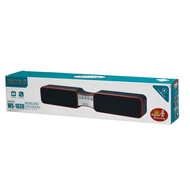 اسپیکر بلوتوثی رم و فلش خور Wster WS-1039