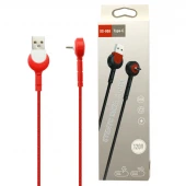 کابل فست شارژ XS-008 2.1A Type-C 1.2m یکسر L