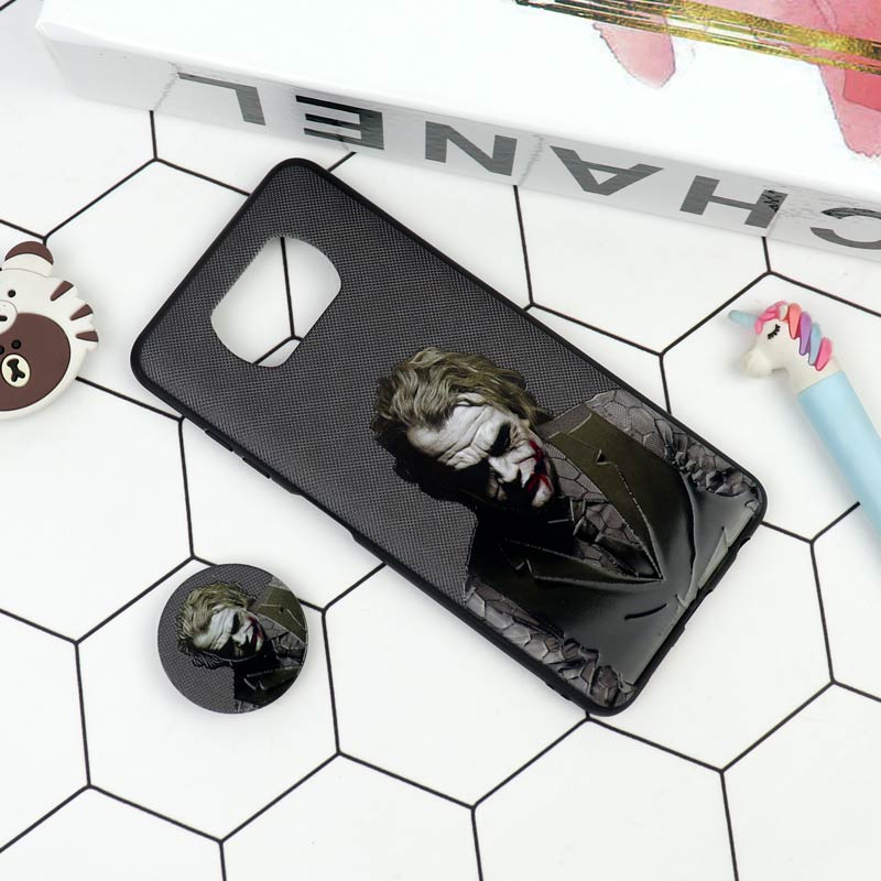 قاب فانتزی برجسته + پاپ سوکت طرح Joker شیائومی Poco X3 سری D