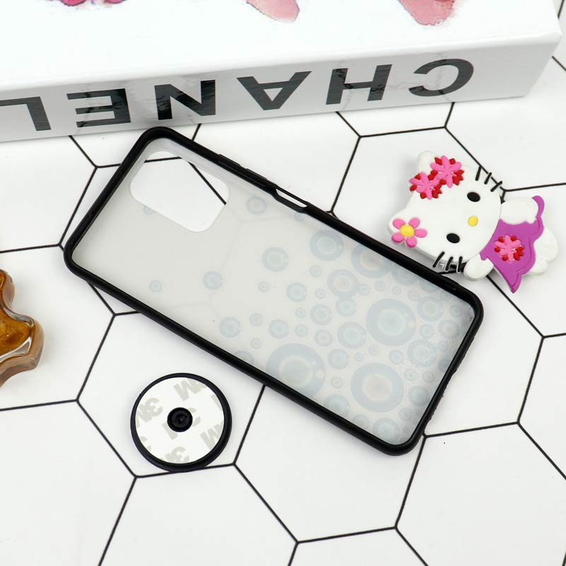 قاب فانتزی برجسته + پاپ سوکت طرح چشم و نظر شیائومی Redmi Note 10 / Note 10s سری D