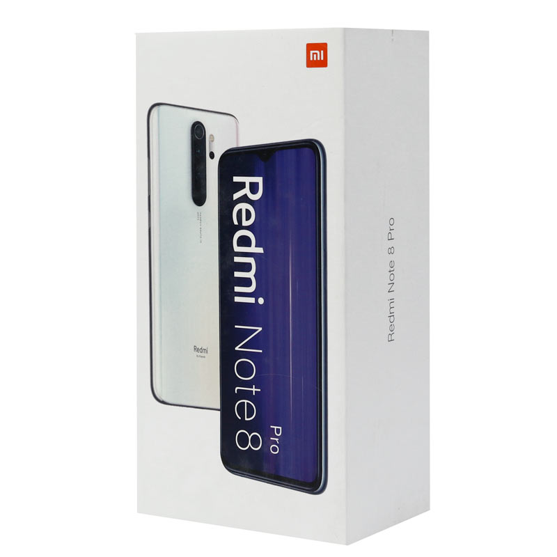 شارژر دیواری فست شارژ Xiaomi Redmi Note 8 Pro QC3 22.5W سرجعبه + کابل Type-C و جعبه گوشی