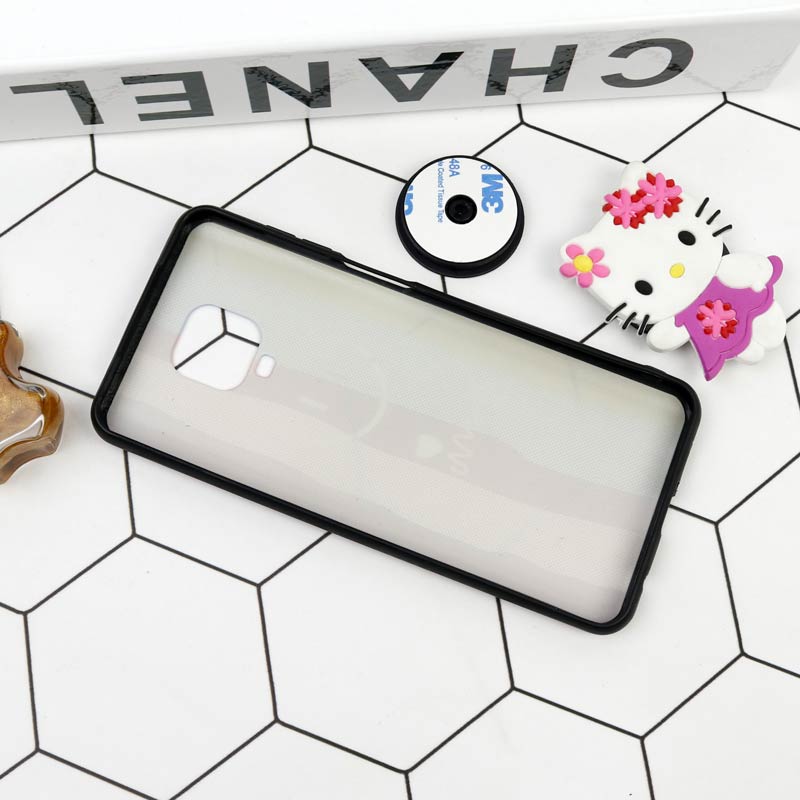 قاب فانتزی برجسته + پاپ سوکت طرح رنگین کمان شیائومی Redmi Note 9s / Note 9 Pro سری D