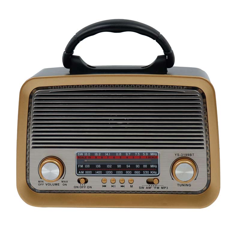 رادیو اسپیکر بلوتوثی رم و فلش خور YS-3199BT