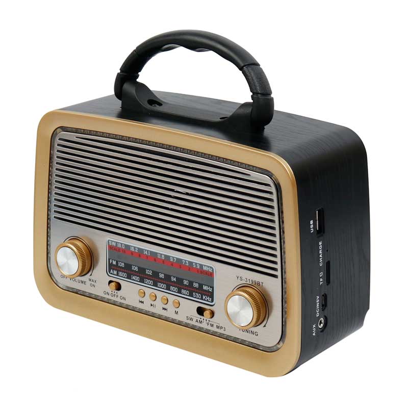 رادیو اسپیکر بلوتوثی رم و فلش خور YS-3199BT