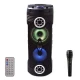 اسپیکر چمدانی بلوتوثی رم و فلش خور ZQS-6208 + میکروفون و ریموت کنترل