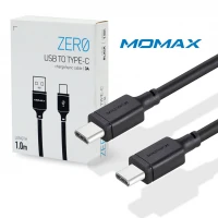 کابل تبدیل فست شارژ Momax Zero DC16 Type-C to Type-C 3A 1m