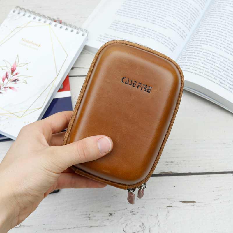 کیف محافظ دار چرمی بزرگ
