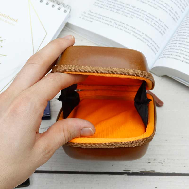 کیف محافظ دار چرمی بزرگ