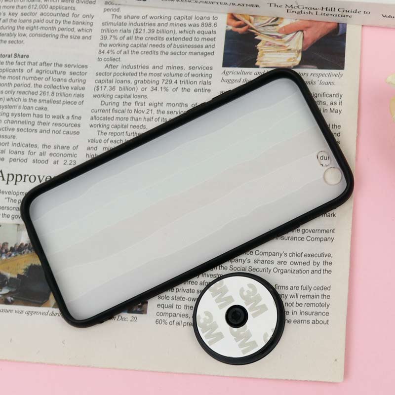 قاب فانتزی برجسته + پاپ سوکت طرح رنگین کمان آیفون iPhone 6/6s سری D