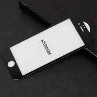 گلس تمام چسب Joyroom پکدار iPhone 6/6s مشکی