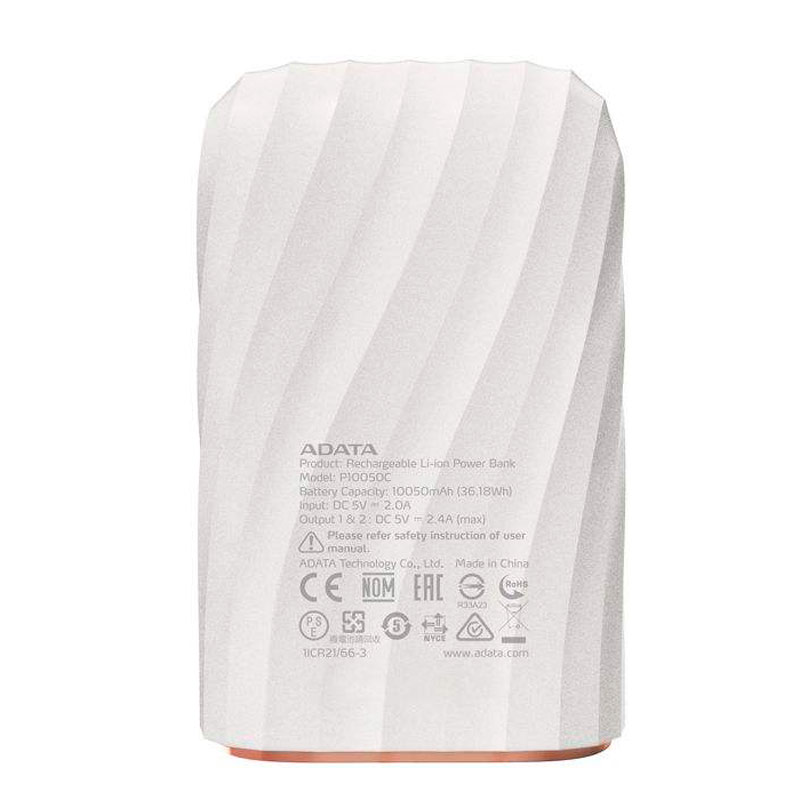 پاور بانک فست شارژ 10000 ای دیتا ADATA P10050C