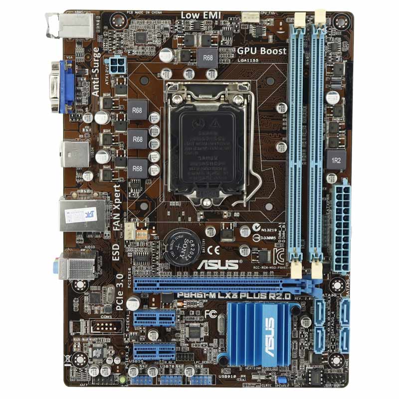 مادربرد ایسوس P8H61-M LX3 Plus R2.0 DDR3