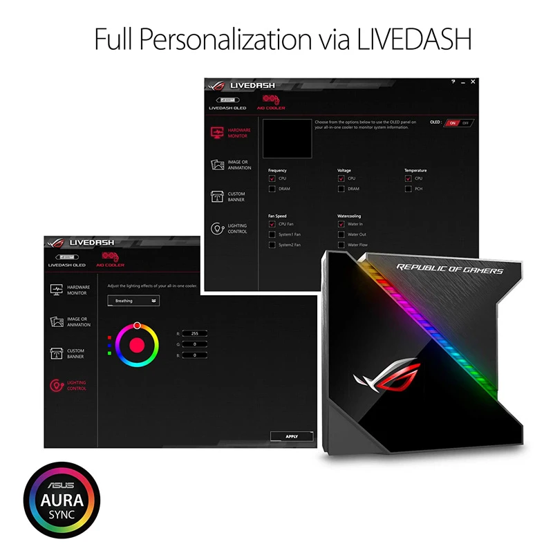 فن خنک کننده CPU ایسوس ASUS ROG Ryujin 240