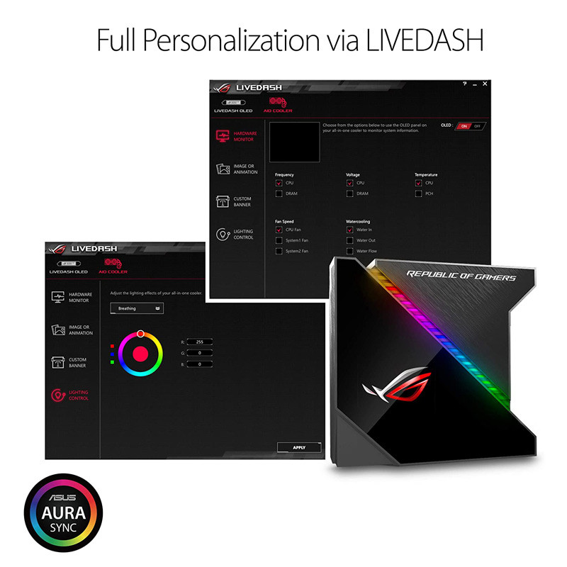 فن خنک کننده CPU ایسوس ASUS ROG Ryujin 240