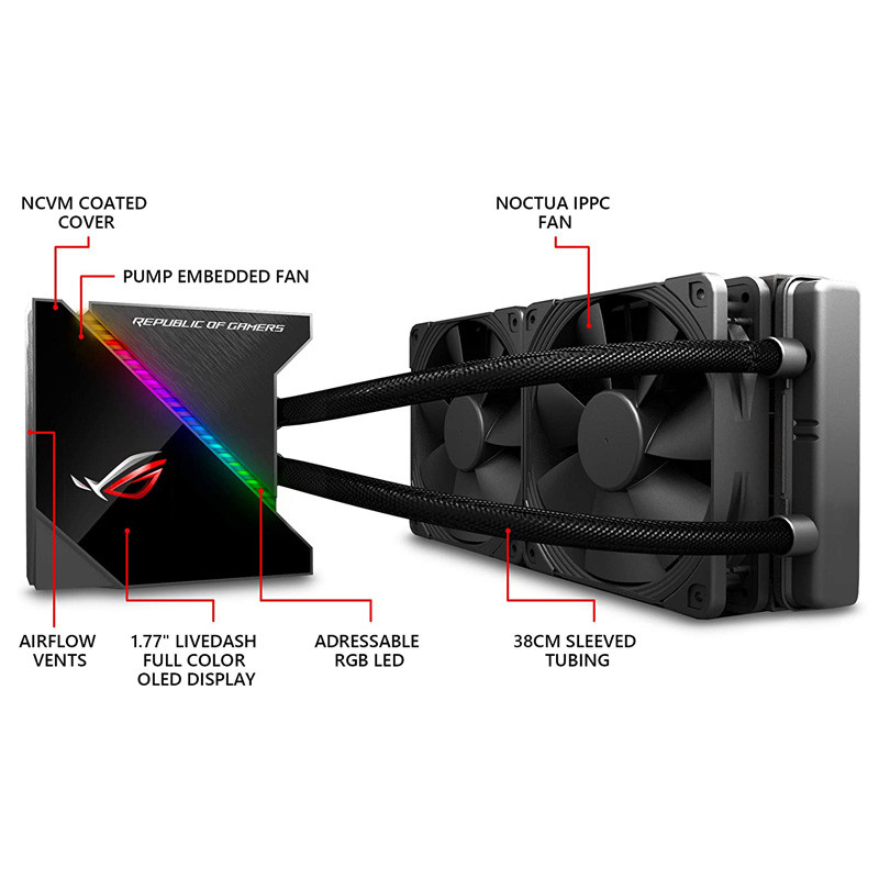 فن خنک کننده CPU ایسوس ASUS ROG Ryujin 240
