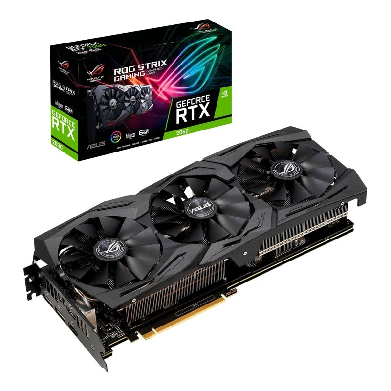 کارت گرافیک ASUS ROG STRIX RTX2060 A6G GDDR6 192Bit