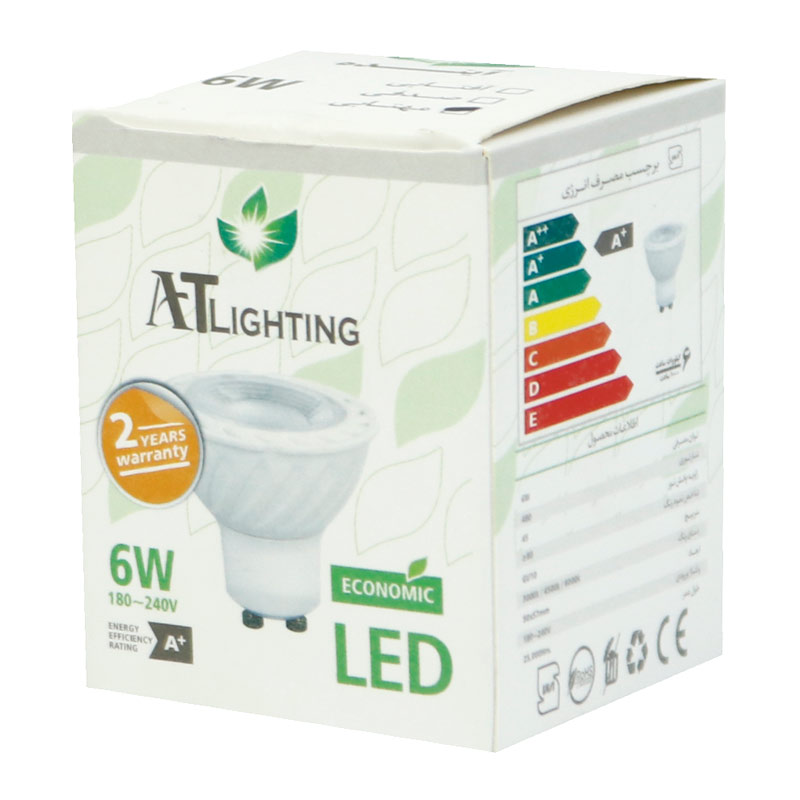 لامپ هالوژن 6 وات ATLighting LED پایه GU10
