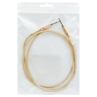 کابل دو سر فنر چرمی AUX طول 1 متر شرینک