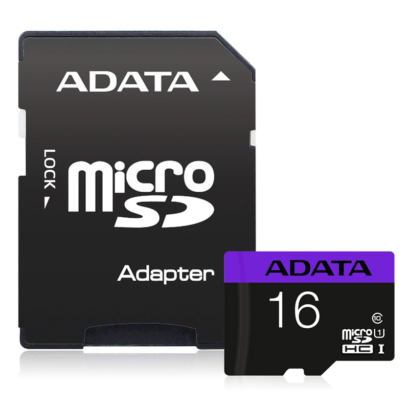 رم میکرو 16 گیگ ای دیتا Adata Premier U1 C10 80MB/s + خشاب