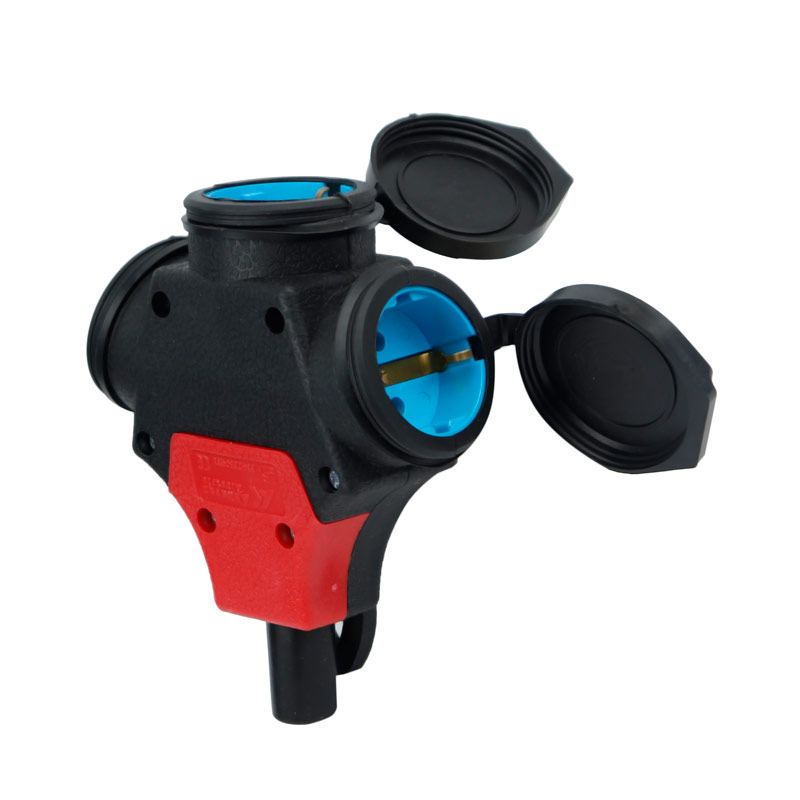 چندراهی 3 خانه برق صنعتی ارت دار اخوان الکتریک Akhavan Electric IP44