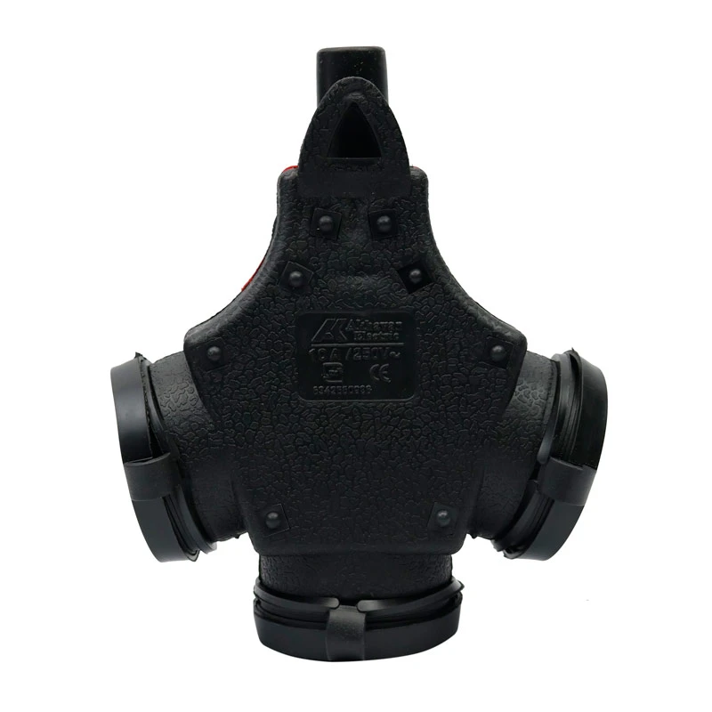 چندراهی 3 خانه برق صنعتی ارت دار اخوان الکتریک Akhavan Electric IP44