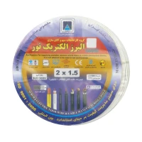 سیم برق افشان نایلونی 1.5*2 لینکو حلقه 100 متری