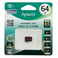 رم میکرو 64 گیگ اپیسر Apacer R85 U1 C10 85MB/s